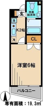 アーク松戸本町の物件間取画像